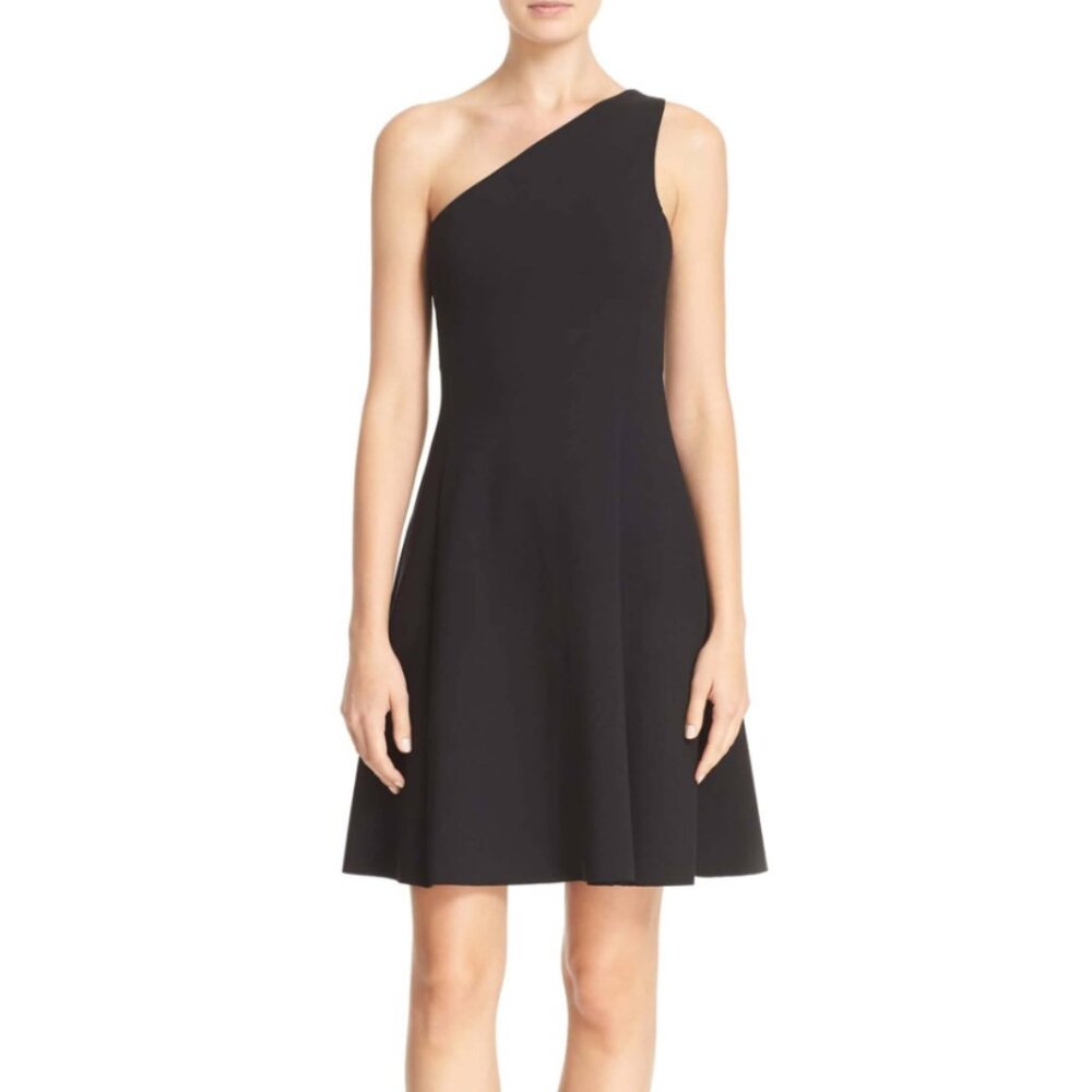 Theory Leainna Fixture Ponte One-Shoulder Dress
